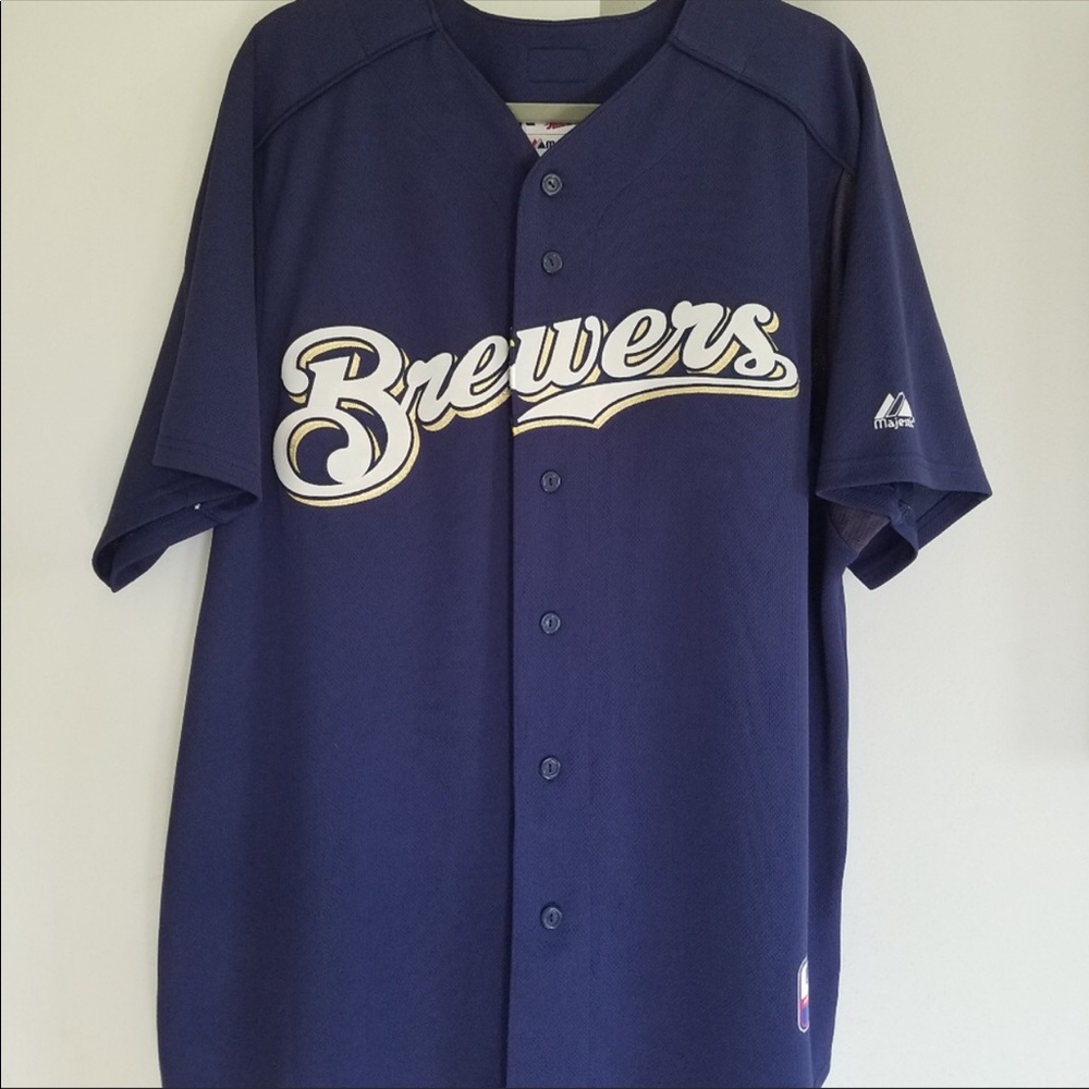 Majestic Milwaukee Brewers Authentic Jersey